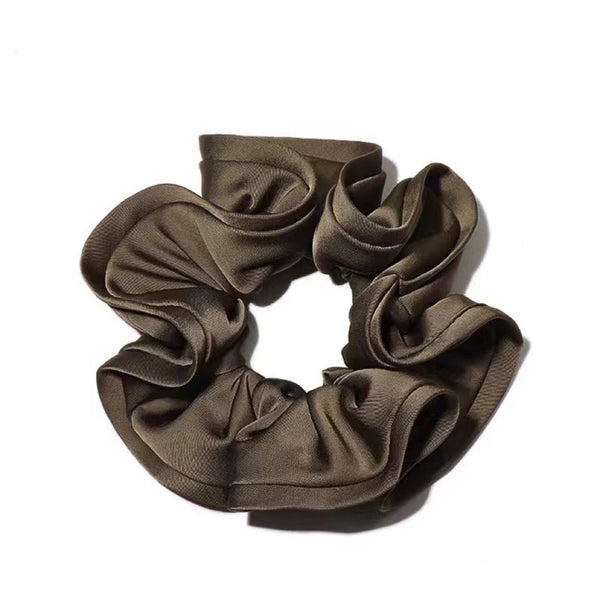 French High Satin Large Scrunchie