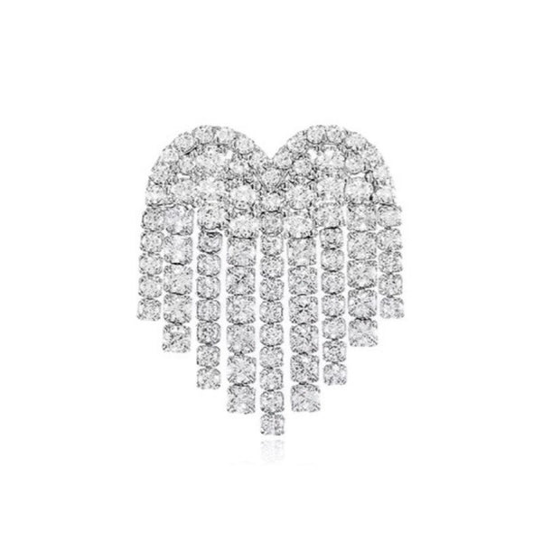 High Sense Light Luxury Fashion Exquisite Taste Flash Diamond Brooch