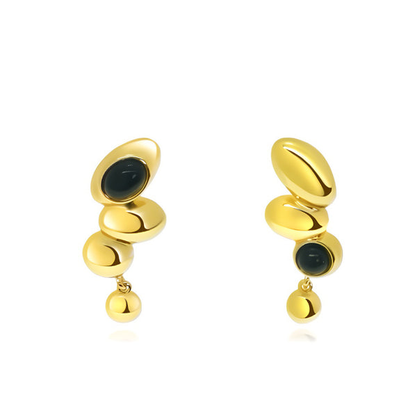 French Elegant Fashion Temperament Simple Exquisite Earrings