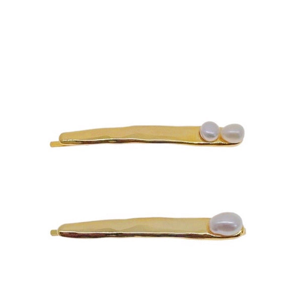 Retro Sweet Simple Fashion Exquisite Temperament Pearl Hair Clips