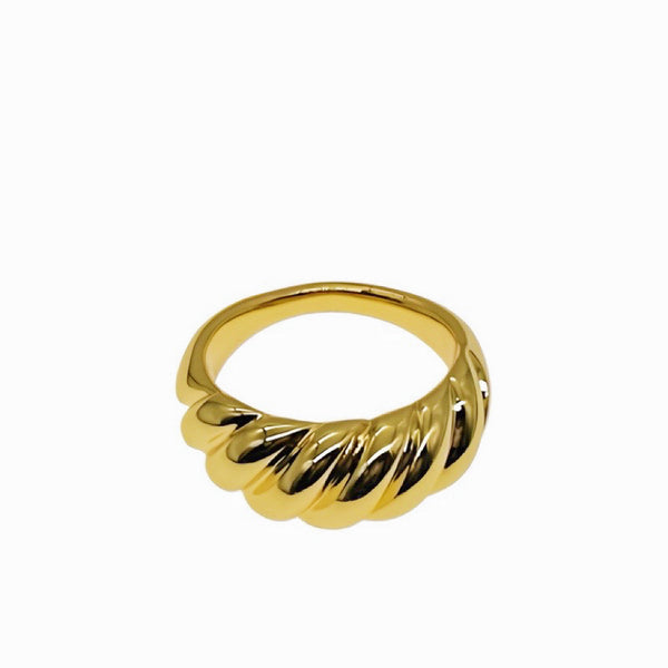 Vintage French Fashion Exquisite High Grade Twist Ring